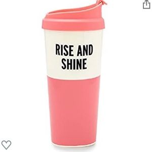 NWT Kate Spade Rise and Shine travel mug, 16oz